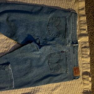 Levi skinny jeans size 34 .